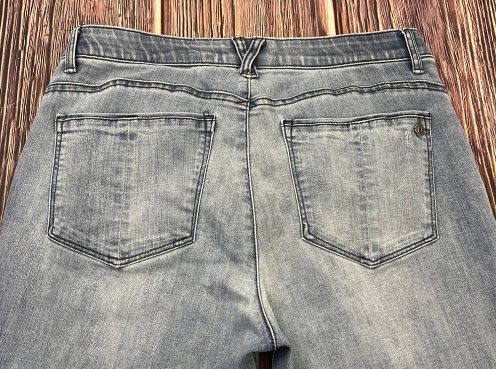 💋Democracy Jeans "Ab" Solution Straight Leg Women's Size 12 Stretch
